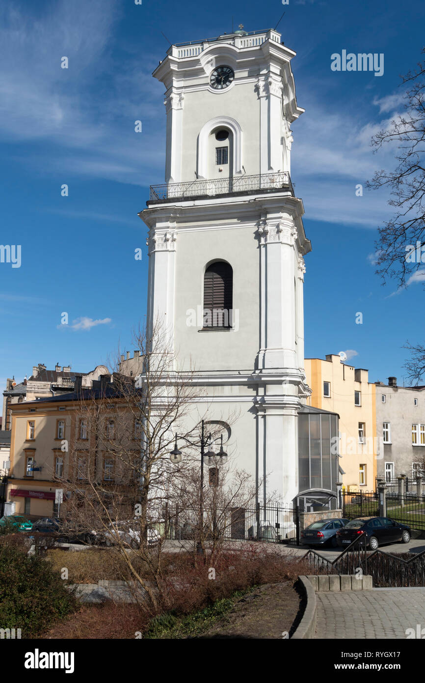 Centro di Przemysl città in Polonia, Podkarpackie, l'Europa. Foto Stock