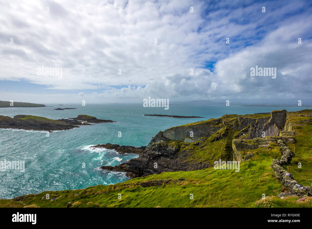 Una gita a Sherkin Island Foto Stock