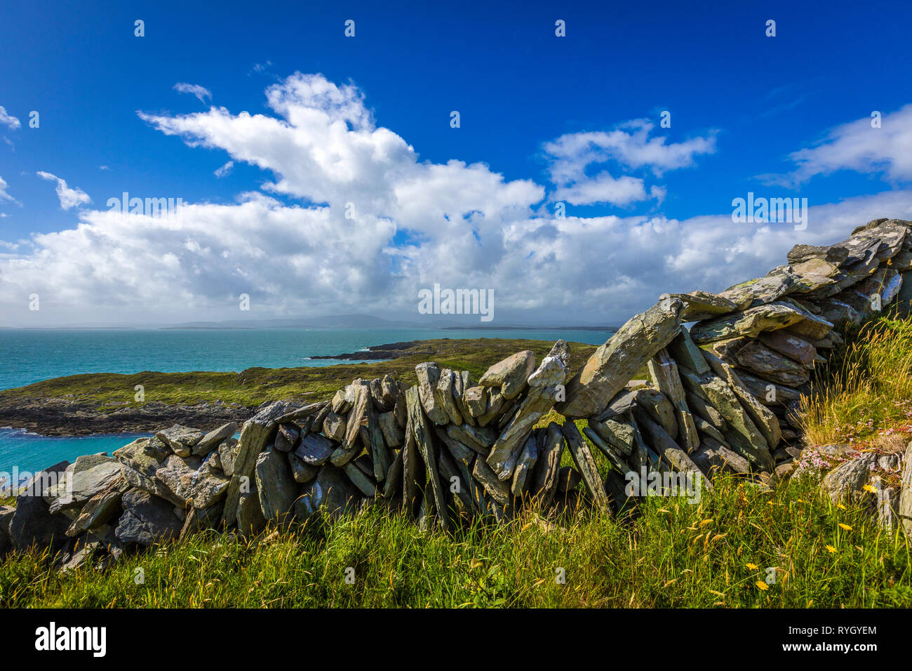 Una gita a Sherkin Island Foto Stock