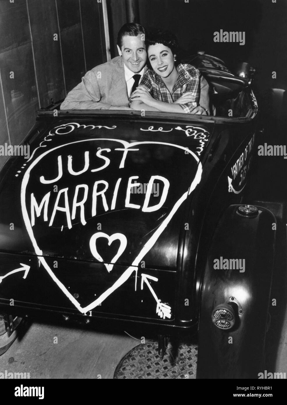 DON TAYLOR, Elizabeth Taylor, padre della sposa, 1950 Foto Stock