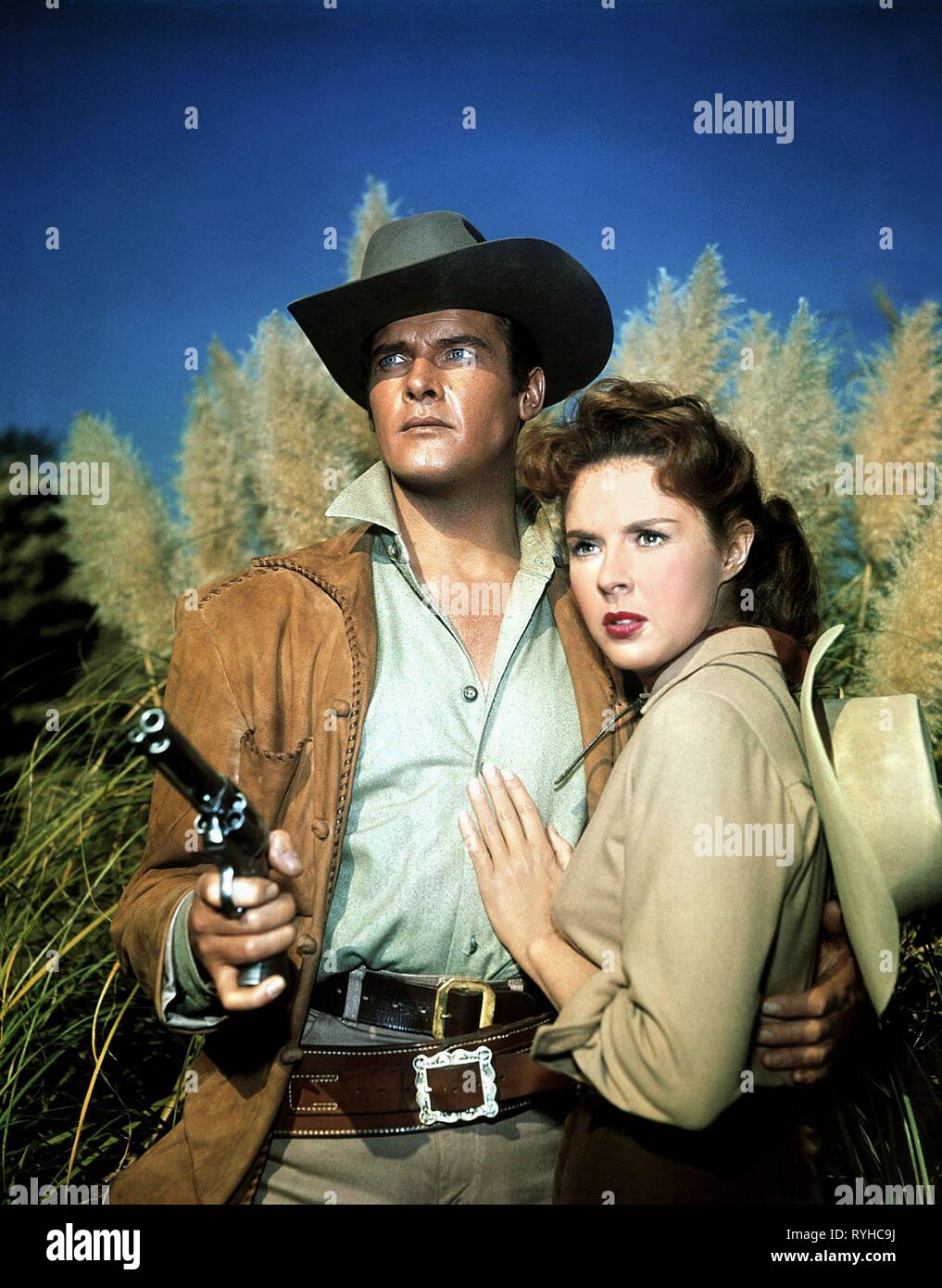 ROGER MOORE, Mala poteri, Maverick, 1960 Foto Stock