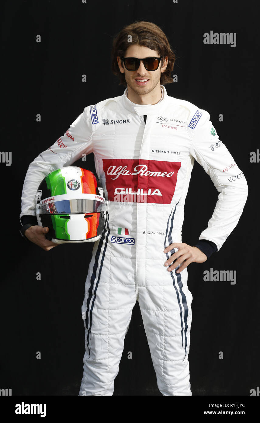 Motorsports: FIA Formula One World Championship 2019, il Gran Premio d'Australia, #99 Antonio Giovinazzi (ITA, Alfa Romeo Racing), Foto Stock