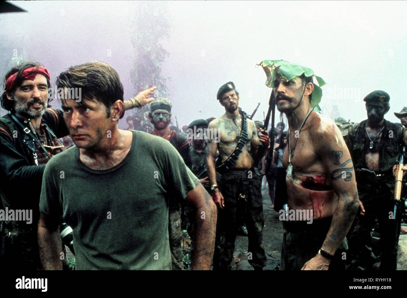DENNIS HOPPER, Martin Sheen Apocalypse Now, 1979 Foto Stock