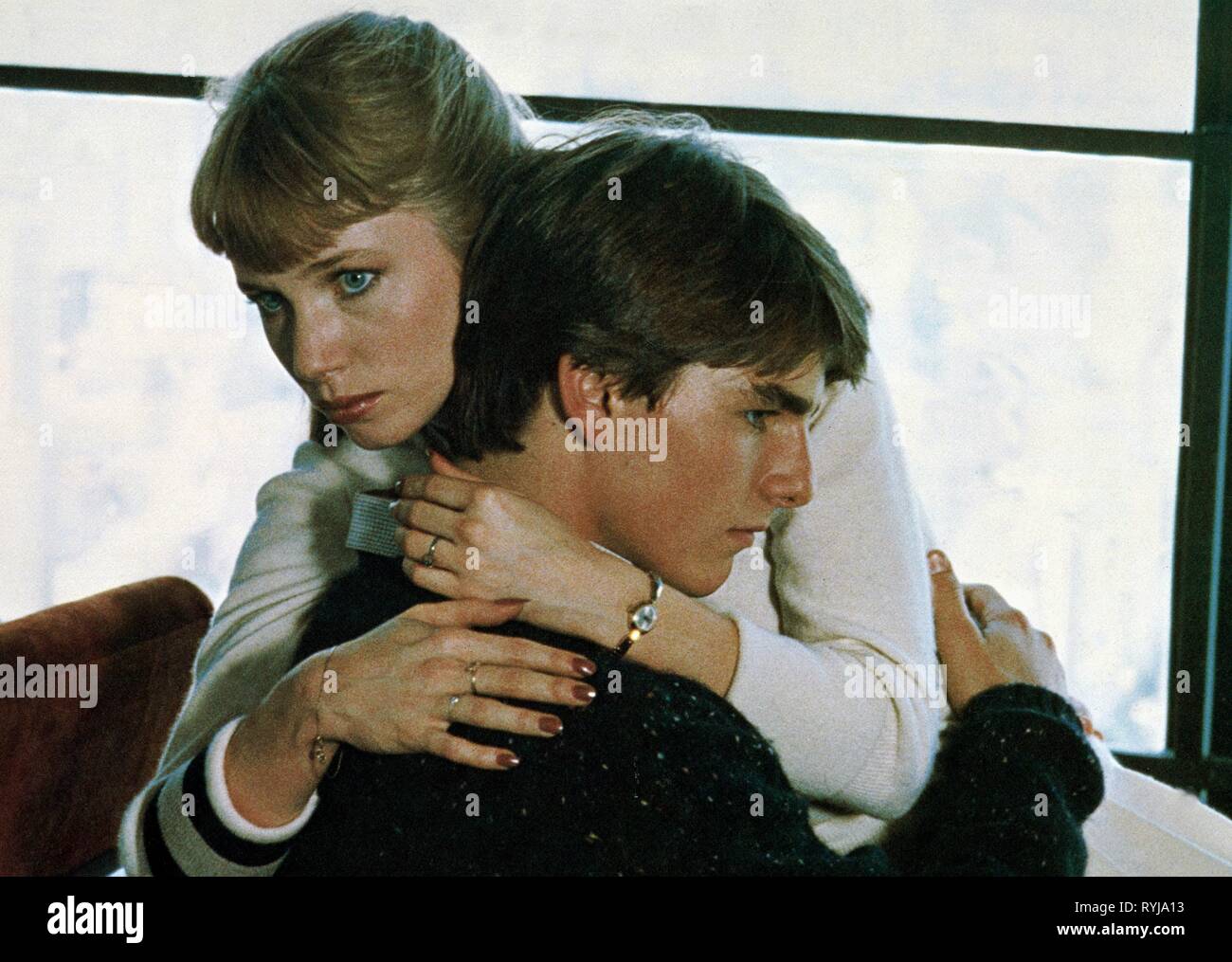 REBECCA DE MORNAY, Tom Cruise, business rischioso, 1983 Foto Stock