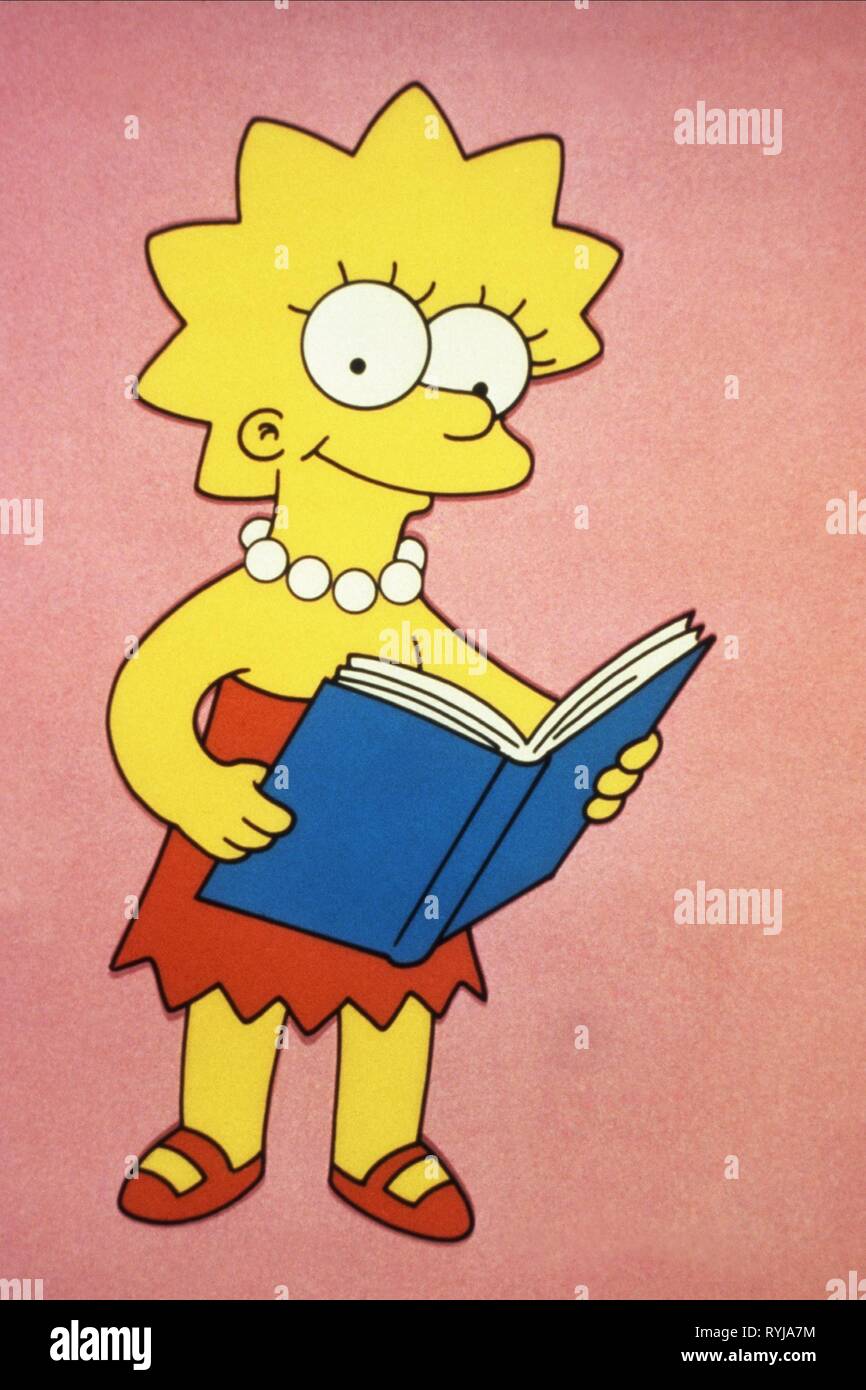 LISA SIMPSON, The Simpsons, 1989 Foto stock - Alamy