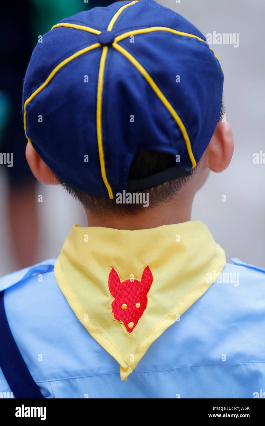 Movimento Scout. Boy Scout. Can Tho. Il Vietnam. Foto Stock