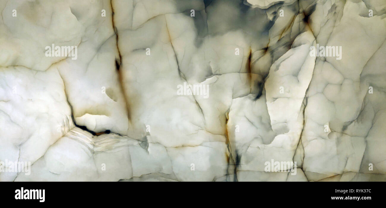 Raro marmo naturale pannello di parete. Texture di sfondo Foto Stock