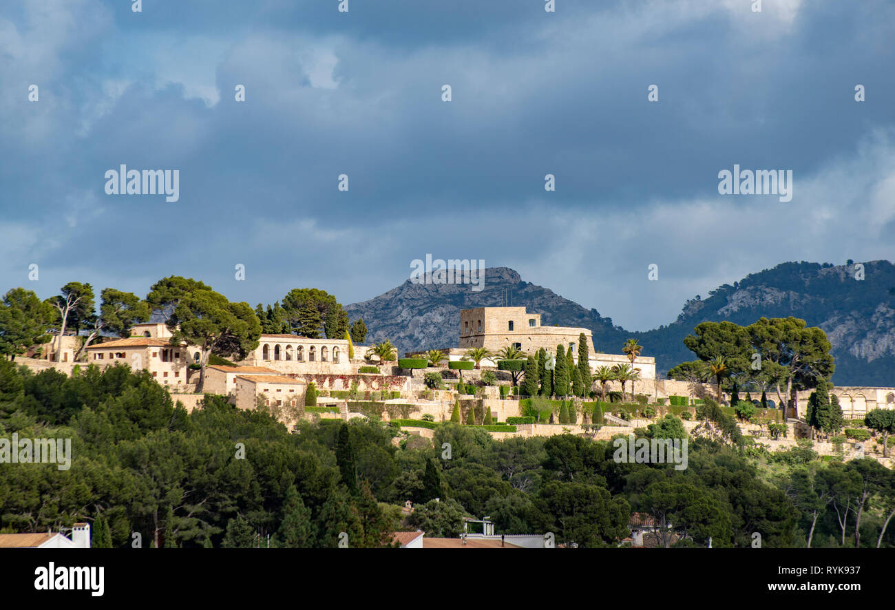 Port de Pollenca, Maiorca, SPAGNA Foto Stock