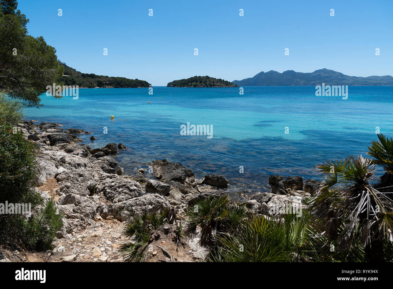 Formentor, Maiorca, Spagna. Foto Stock