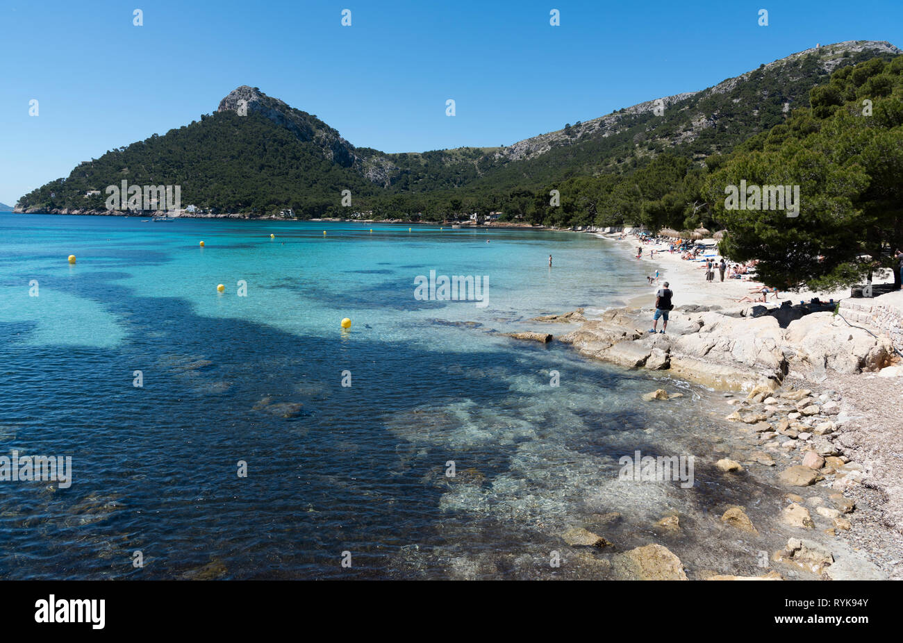 Formentor, Maiorca, Spagna. Foto Stock