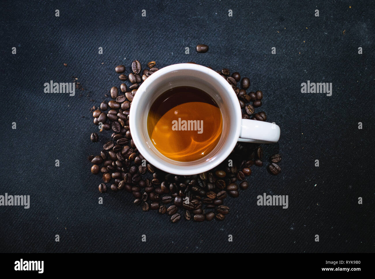 Chicchi di caffè Foto Stock