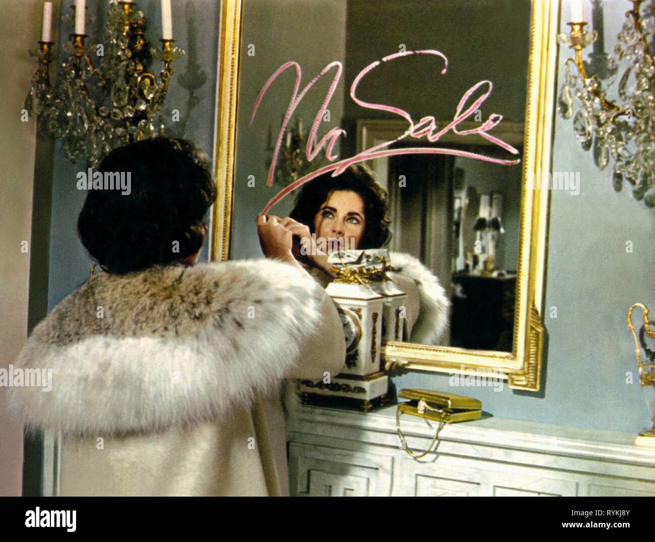 ELIZABETH TAYLOR, BUTTERFIELD 8, 1960 Foto Stock