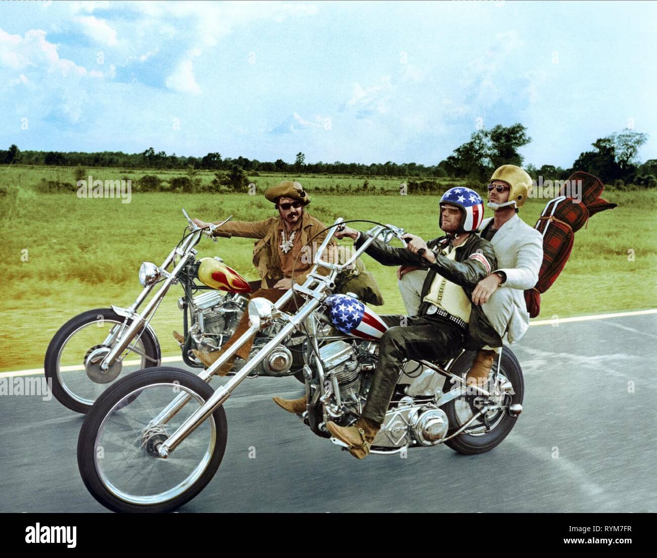 Tramoggia,FONDA,NICHOLSON, EASY RIDER, 1969 Foto Stock