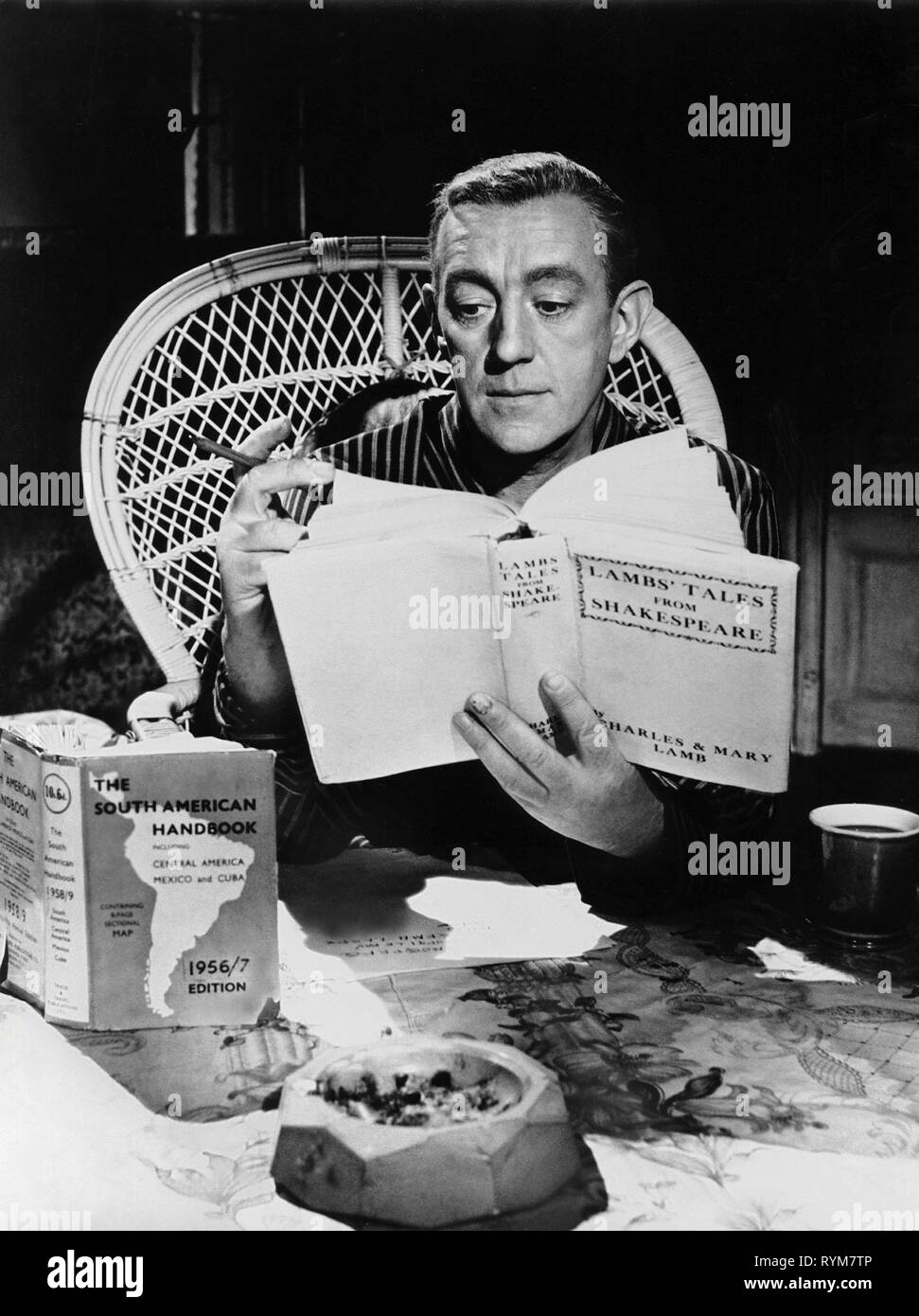ALEC GUINNESS, il nostro uomo a L'Avana, 1959 Foto Stock