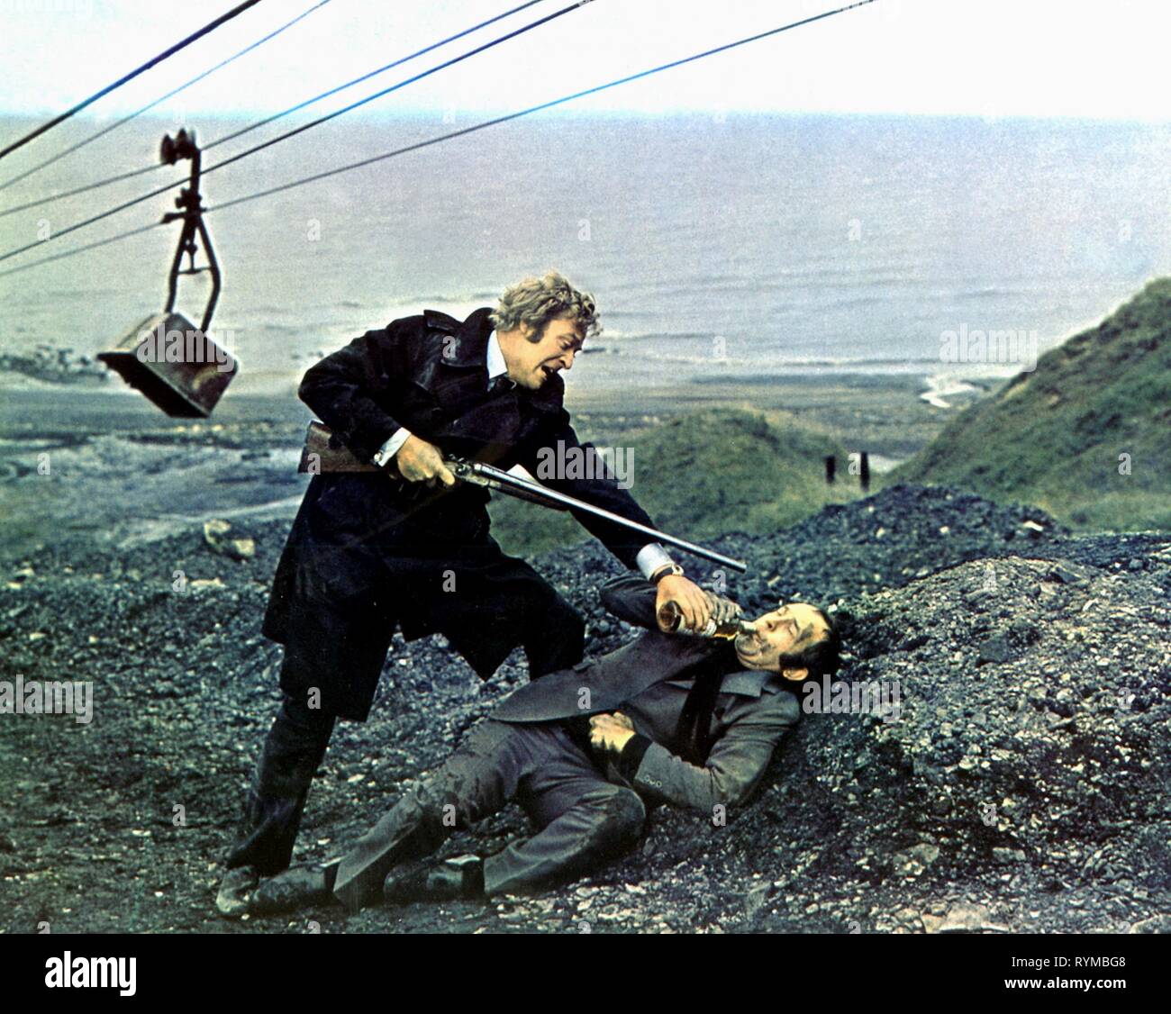 CAINE,HENDRY, GET CARTER, 1971 Foto Stock