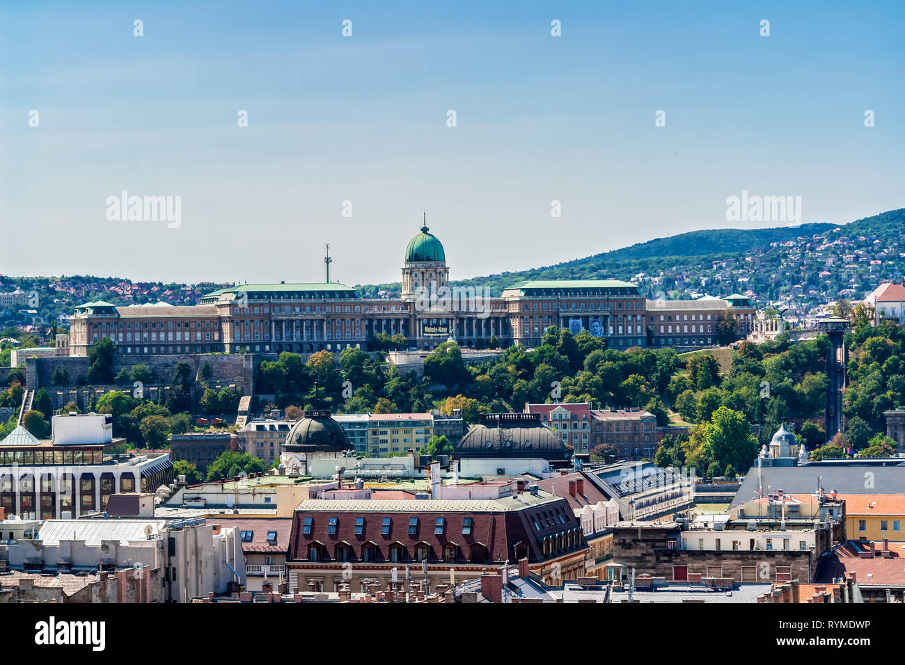 Il Castello di Buda - Budapest, Ungheria Foto Stock