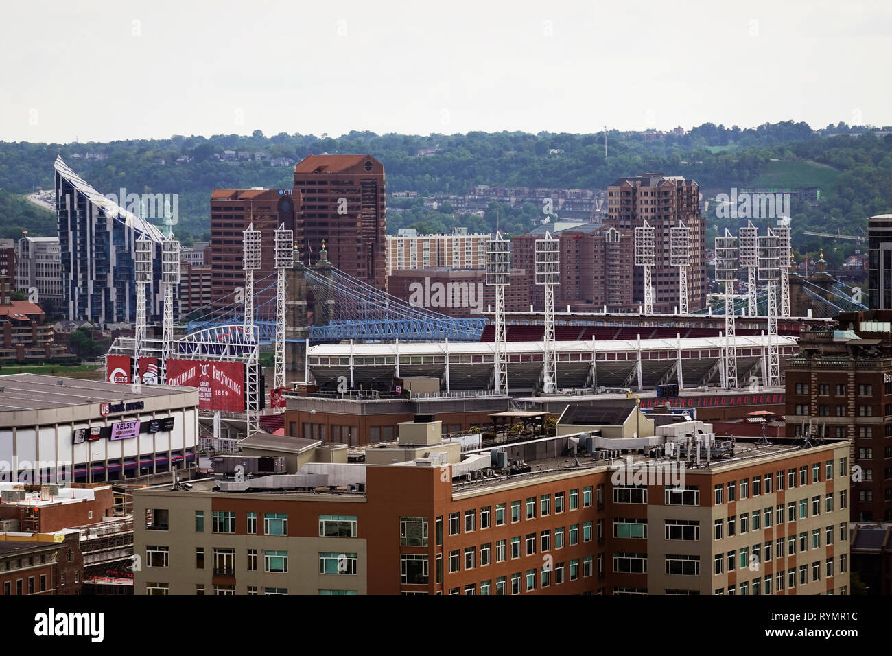 Great American Ball Park Cincinnati OH Foto Stock