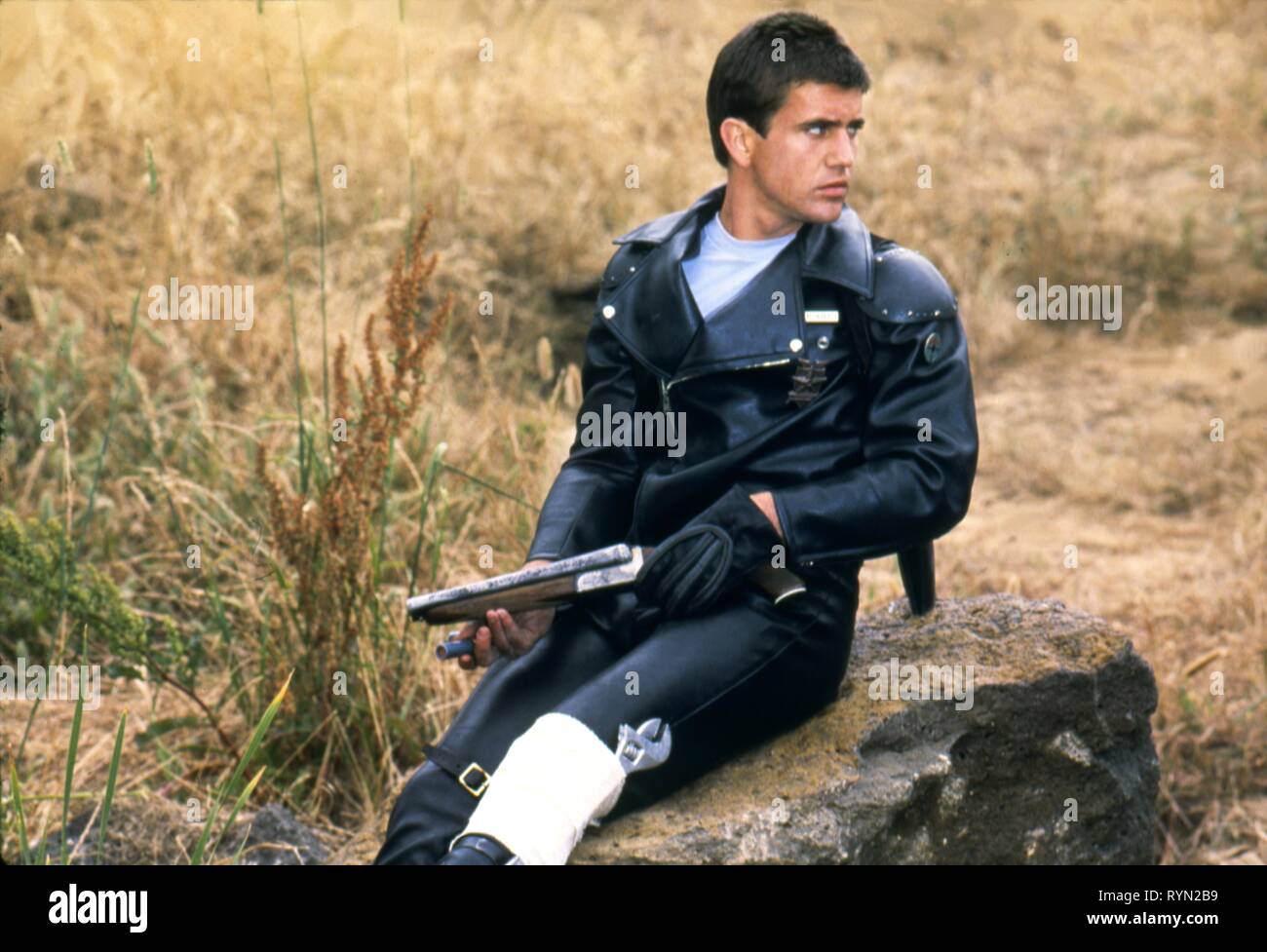 MEL GIBSON, MAD MAX, 1979 Foto Stock