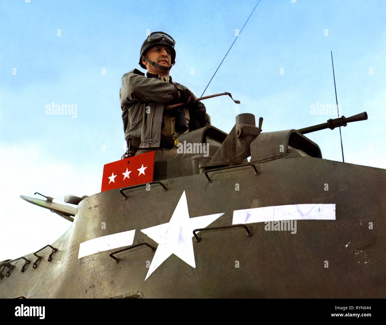 GEORGE C. SCOTT, Patton, 1970 Foto Stock