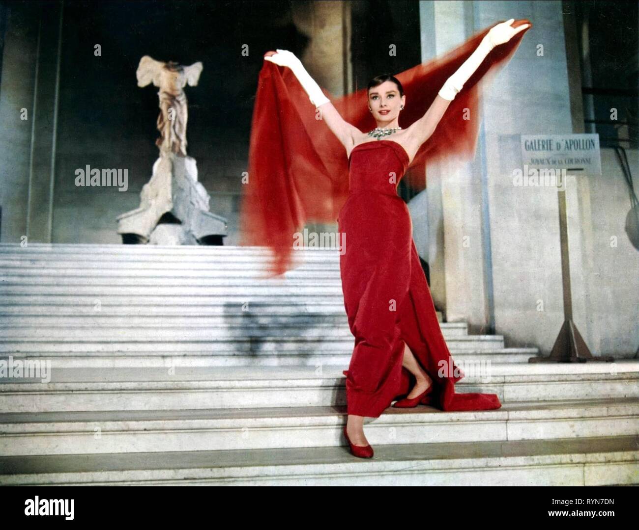 AUDREY HEPBURN, Funny Face, 1957 Foto Stock AUDREY HEPBURN, Funny Face, 1957 Foto Stock