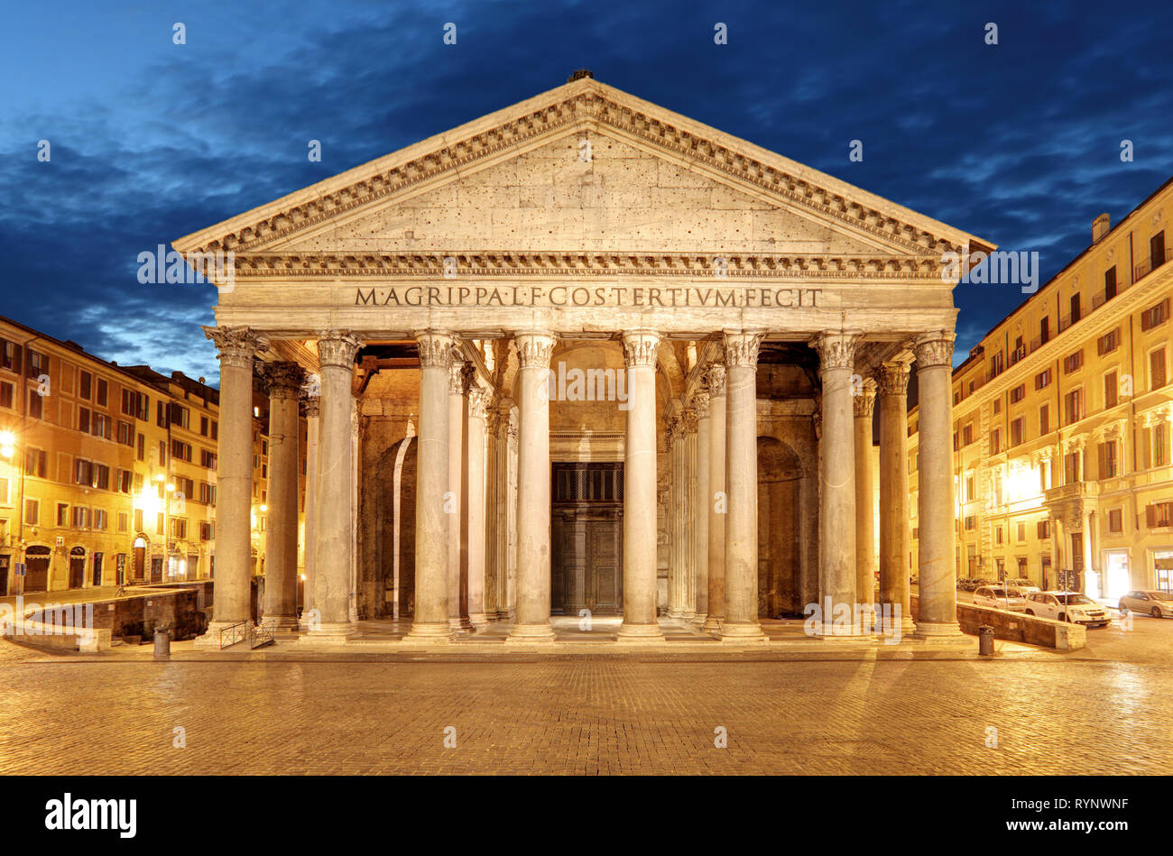 Roma - Pantheon, Italia Foto Stock