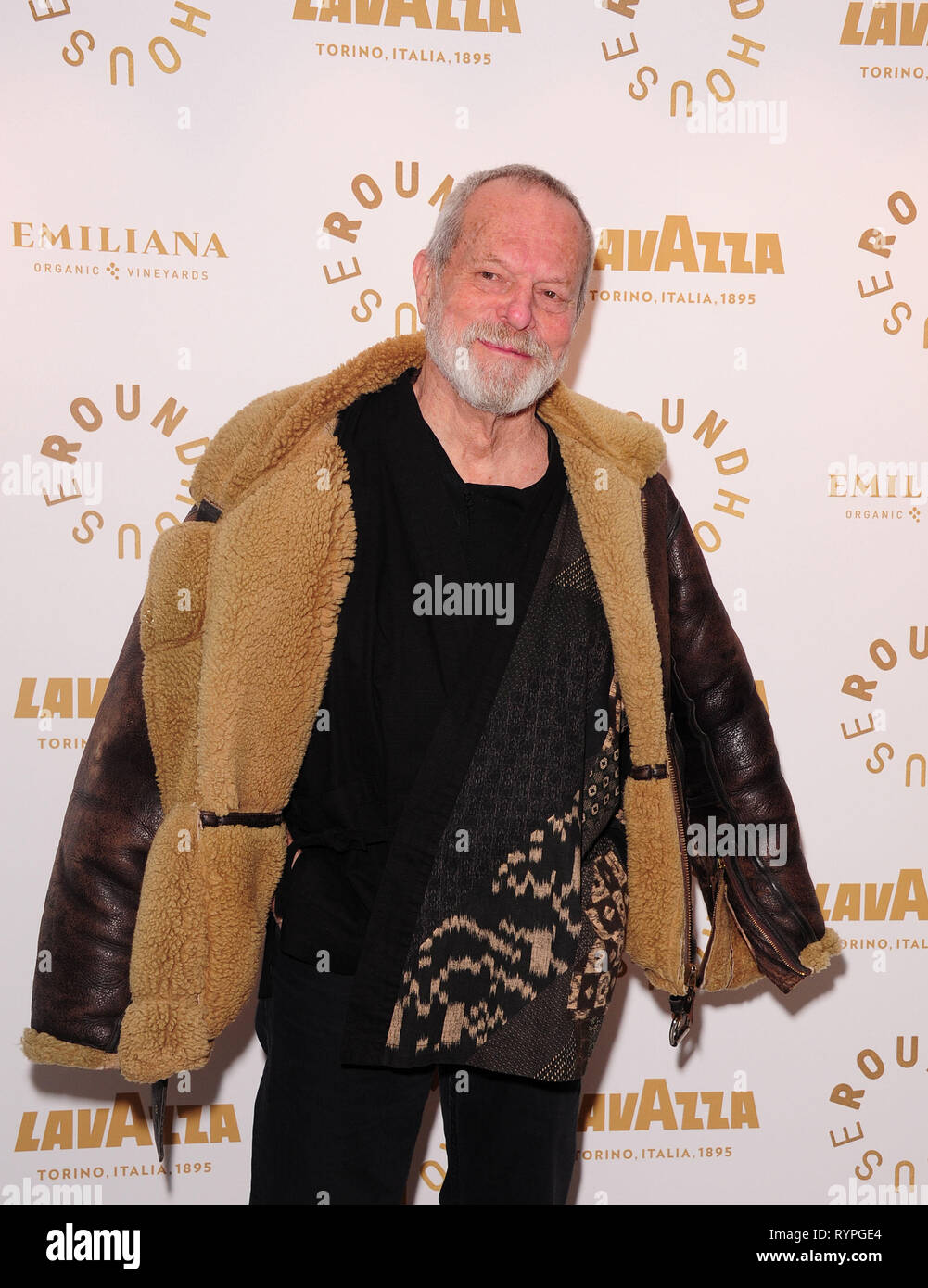 Londra, Regno Unito. Xiv Mar, 2019. Terry Gilliam frequentando il Roundhouse Fundraising Gala 2019 Londra 14 marzo 2019 Credit: Peter Phillips/Alamy Live News Foto Stock