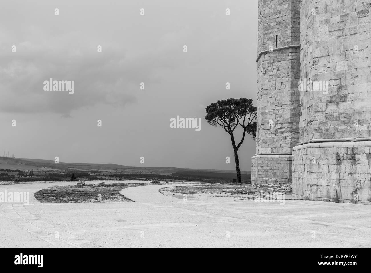 Castel del Monte. Puglia Foto Stock