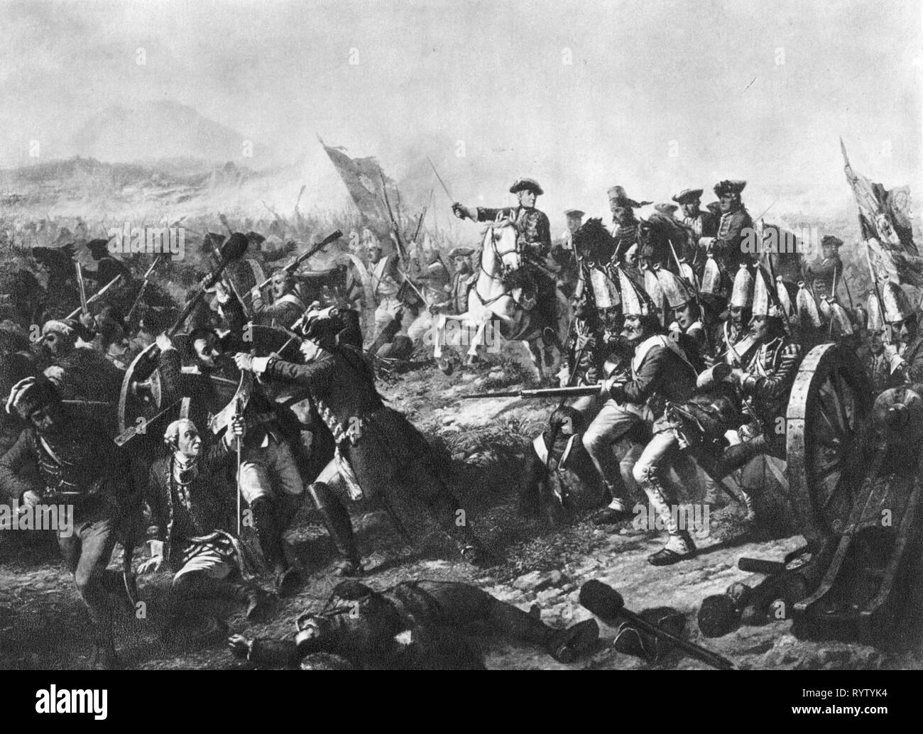 Guerra di successione polonia Foto e Immagini Stock in Bianco e Nero