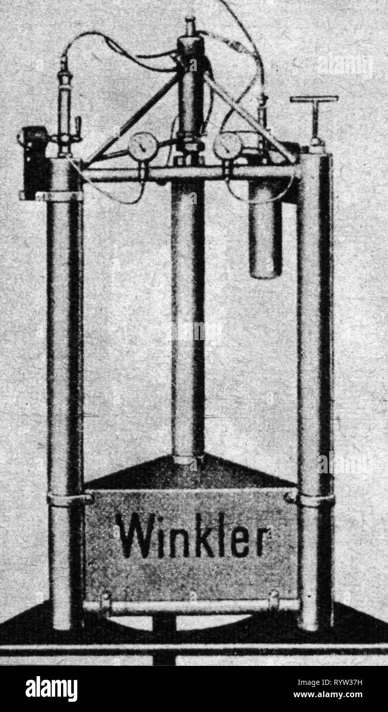 Technics, rucola, razzi a combustibile liquido o HW1 di Johannes Winkler, 1931, disegno contemporaneo, Additional-Rights-Clearance-Info-Not-Available Foto Stock