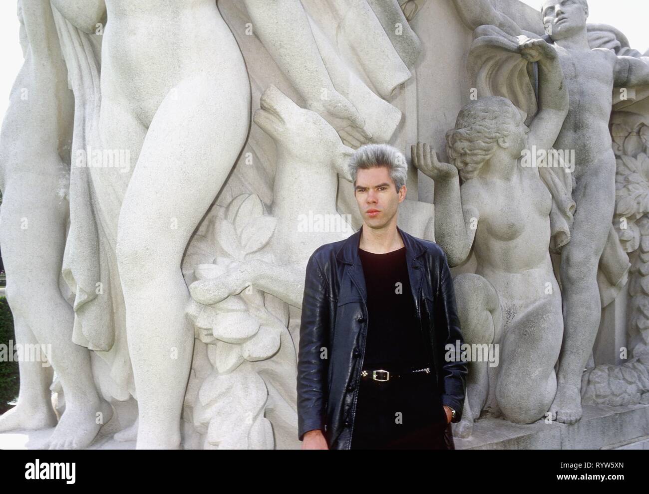 Regista americano Jim Jarmusch. Parigi, 1984 Foto Stock