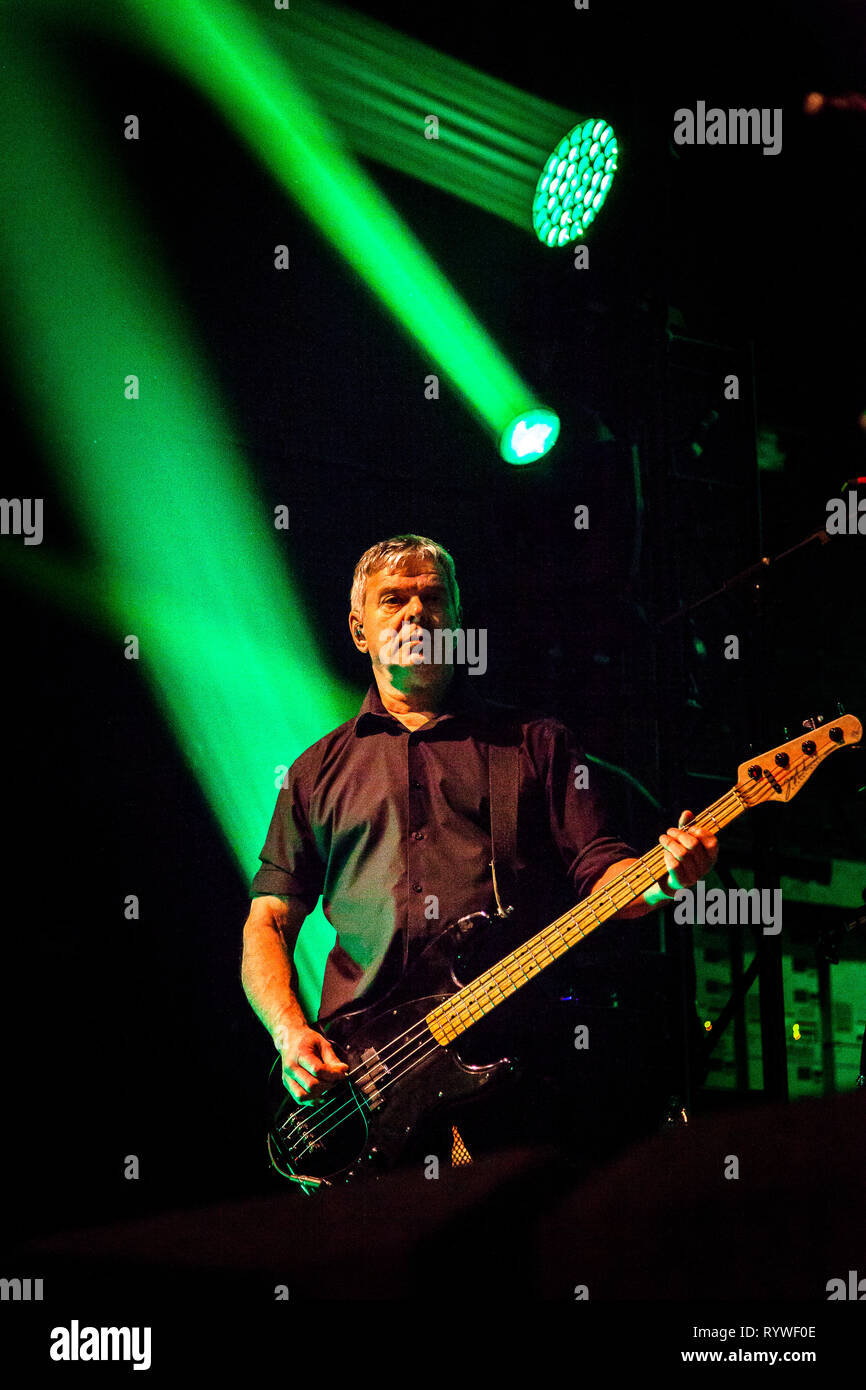 Jean Jacques burnel gli Stranglers Foto Stock