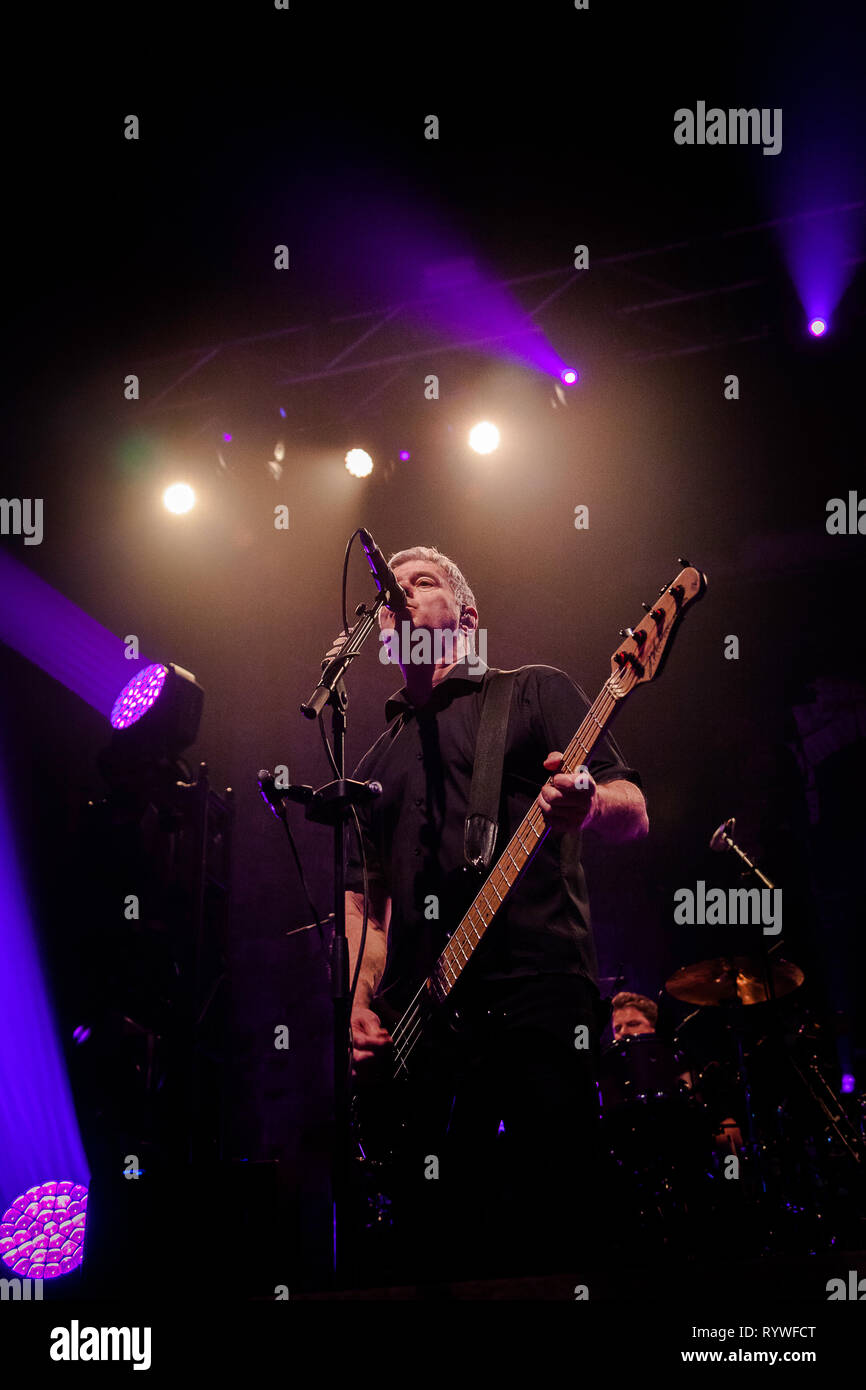 Jean Jacques burnel gli Stranglers Foto Stock