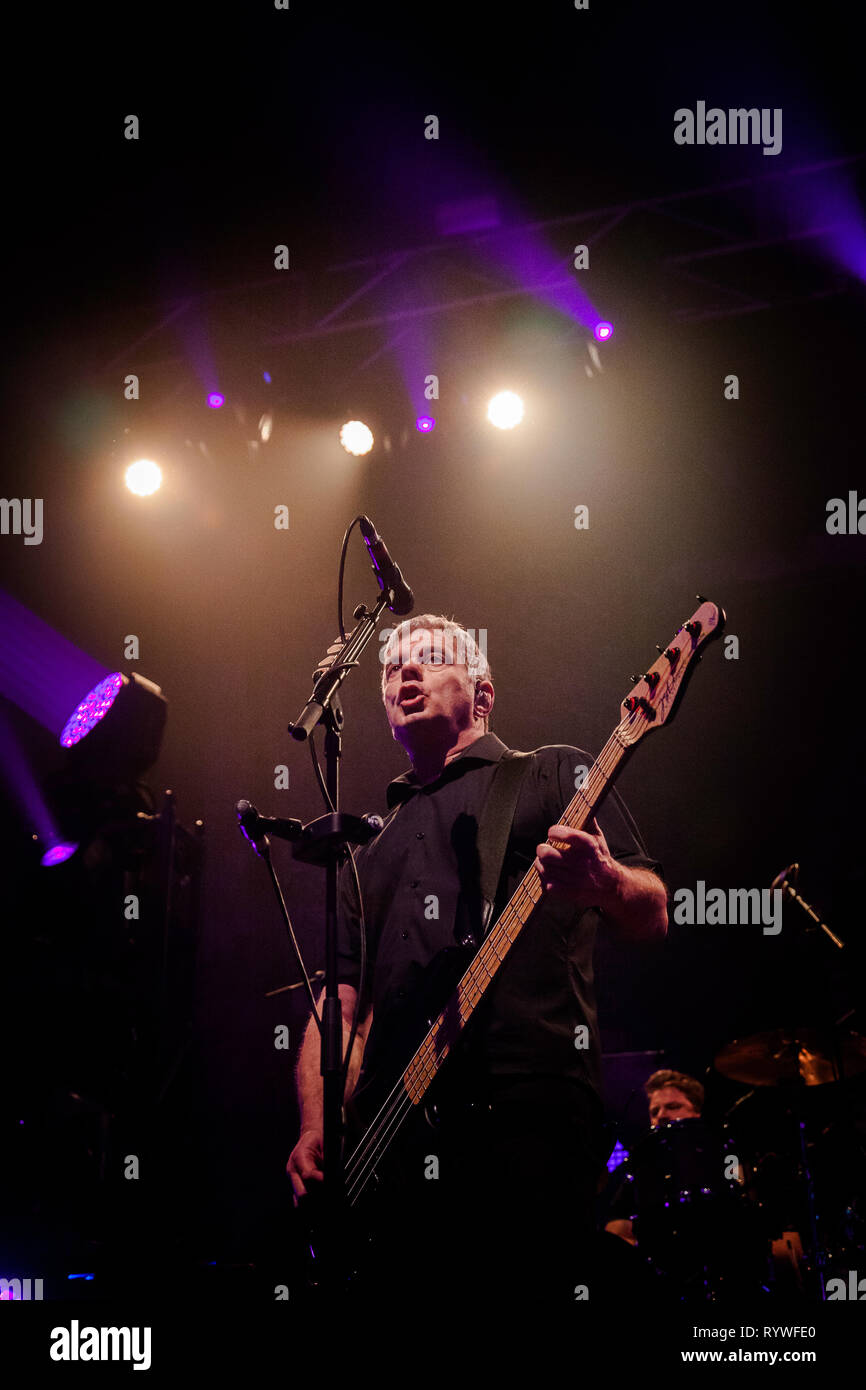 Jean Jacques burnel gli Stranglers Foto Stock