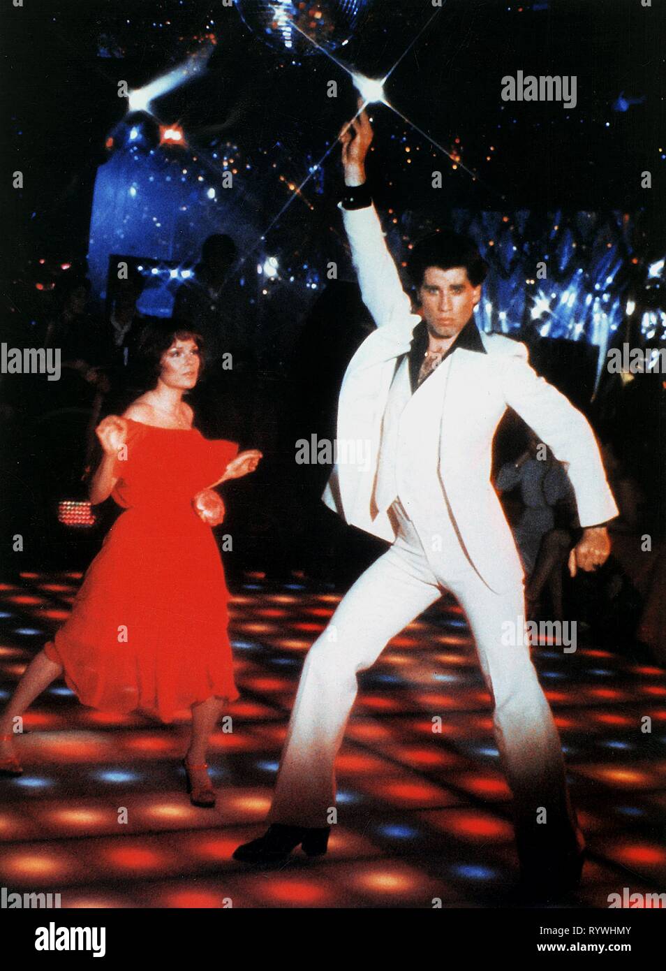 GORNEY,Travolta e la febbre del sabato sera, 1977 Foto Stock