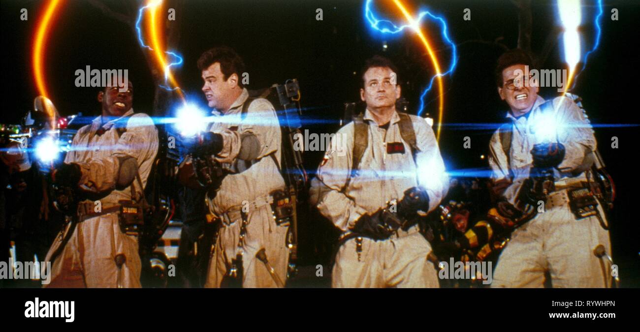 HUDSON,AYKROYD,MURRAY,RAMIS, Ghostbusters II, 1989 Foto Stock