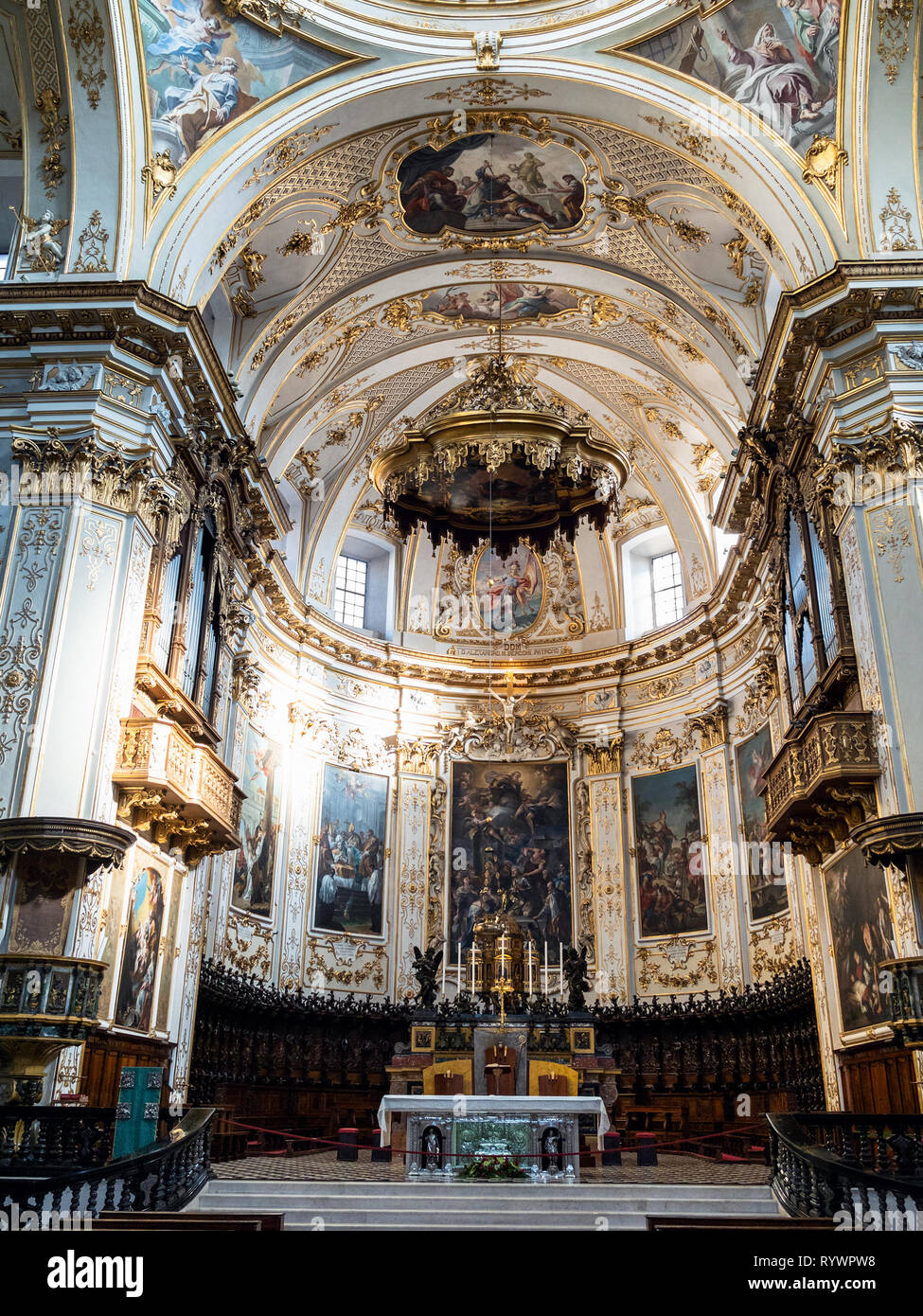 Giovanni XXIII Seminario Vescovile, Bergamo, Lombardia, Italia, Europa Foto  stock - Alamy