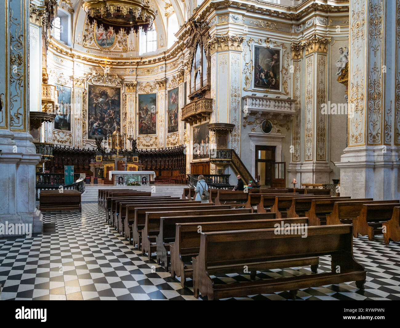 Giovanni XXIII Seminario Vescovile, Bergamo, Lombardia, Italia, Europa Foto  stock - Alamy