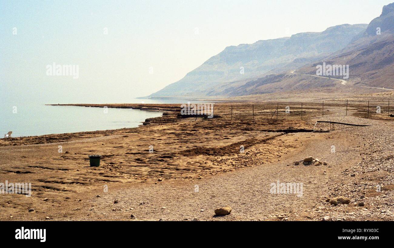 Mar Morto, Israele 1998 Foto Stock