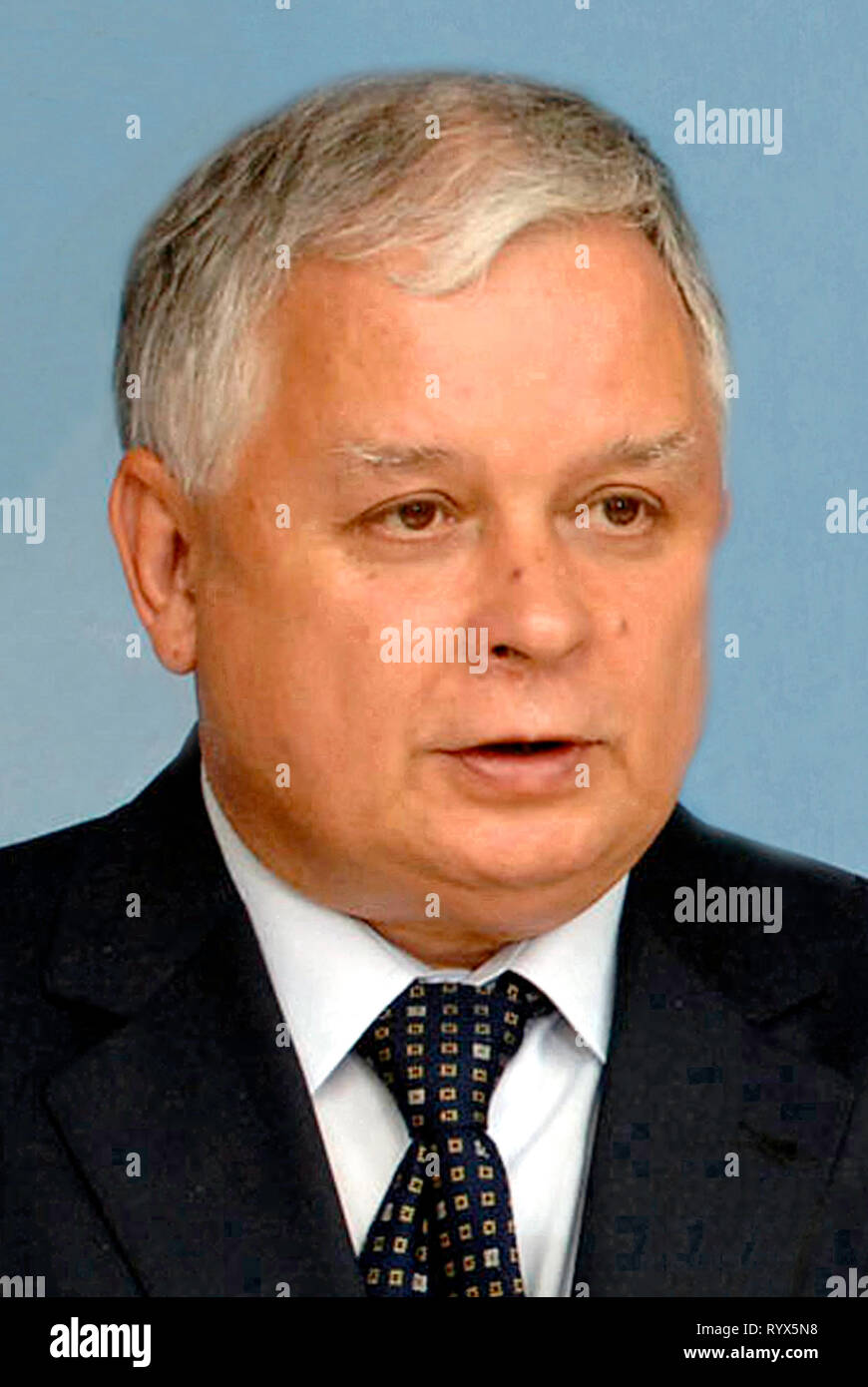 Lech Kaczynski - *18.06.1949 - 10.04.2010: conservatore politico polacco e il quarto presidente della Polonia dal 2005 al 2010. Foto Stock