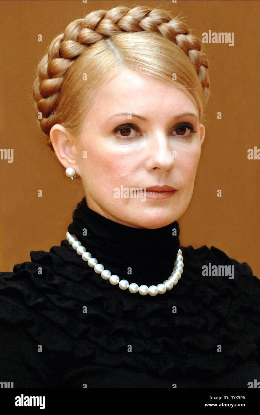 Julija Tymoshenko - *27.11.1960: Ucraino politico, Primo Ministro dell'Ucraina da gennaio a settembre 2005 e dal 2007 al 2010. Foto Stock