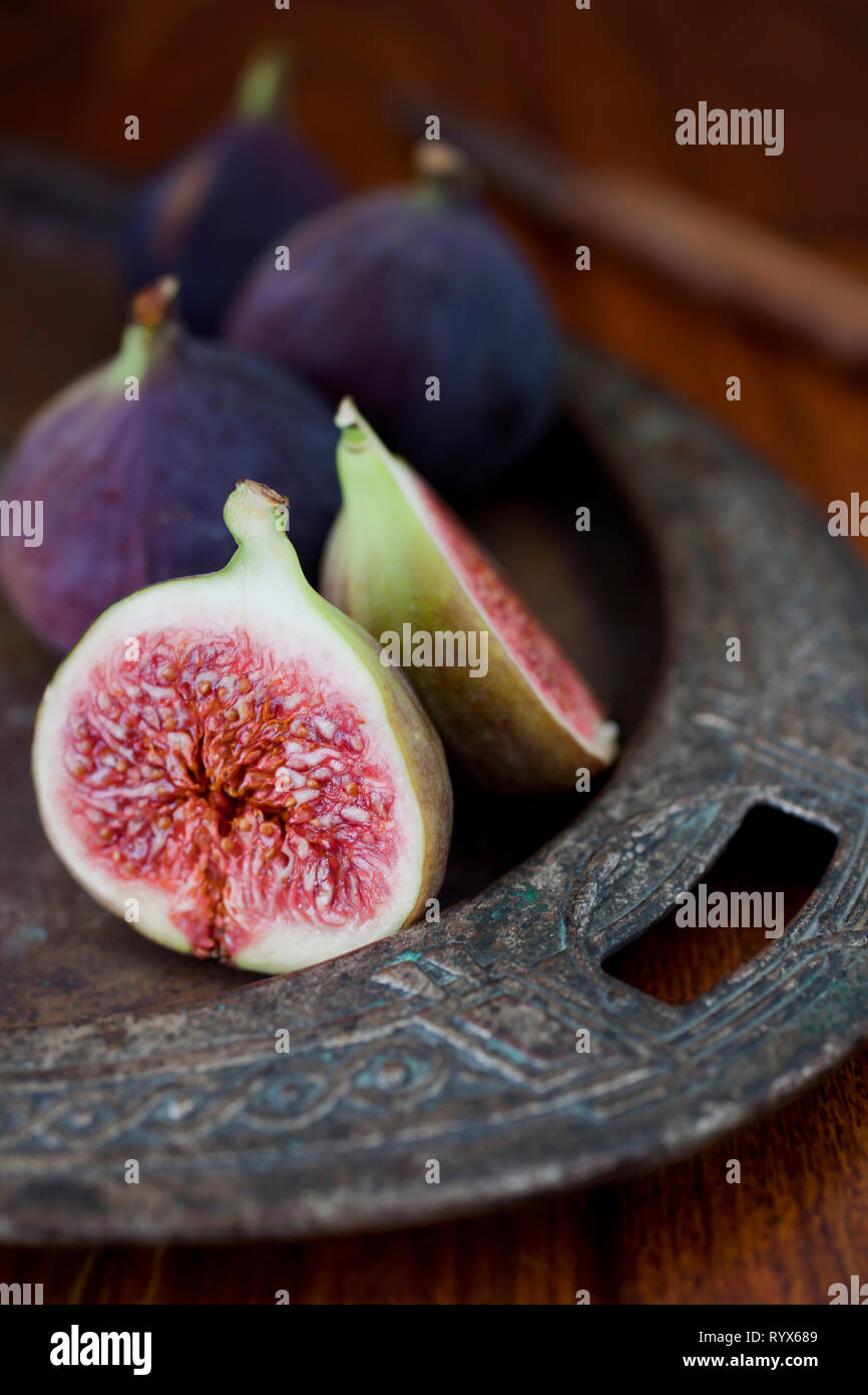 Fichi freschi - dieta sana Foto Stock