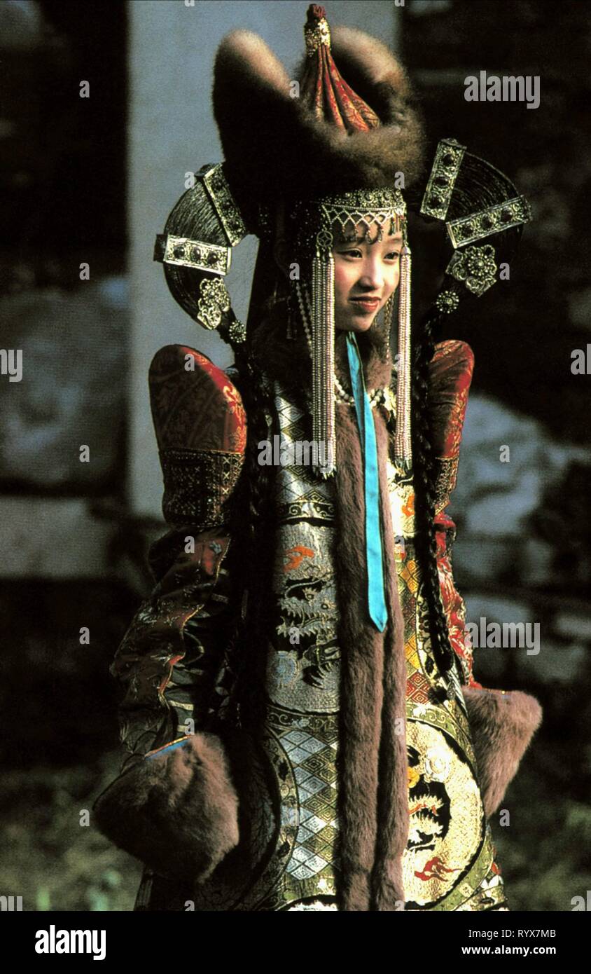 L'imperatore in abito tradizionale, l'ultimo imperatore, 1987 Foto Stock