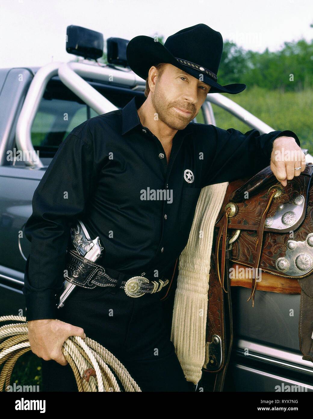 CHUCK NORRIS, WALKER Texas Ranger, 1993 Foto stock - Alamy