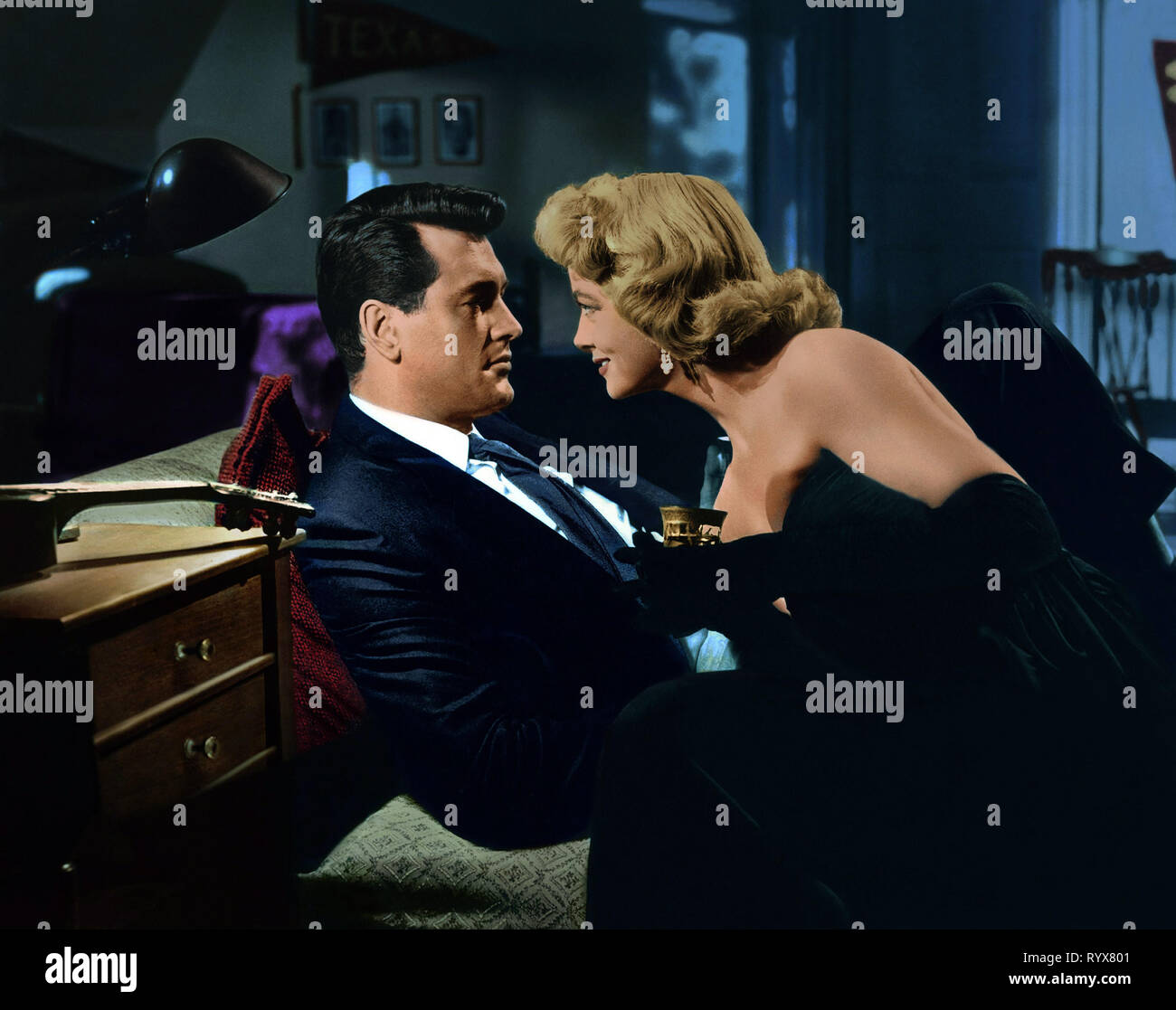 HUDSON,MALONE, scritto sul vento, 1956 Foto Stock