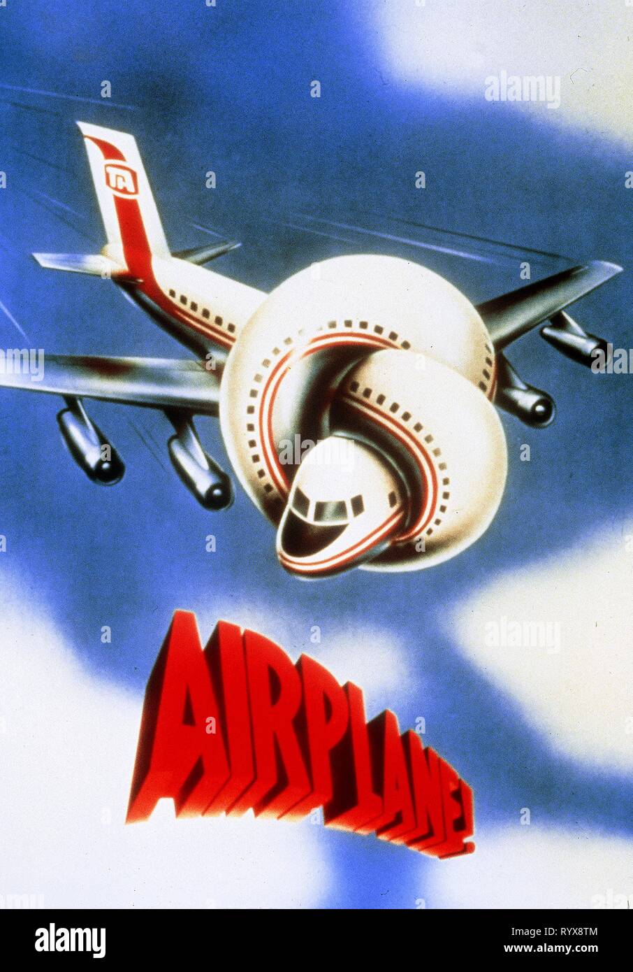 POSTER del filmato, aeroplano!, 1980 Foto Stock