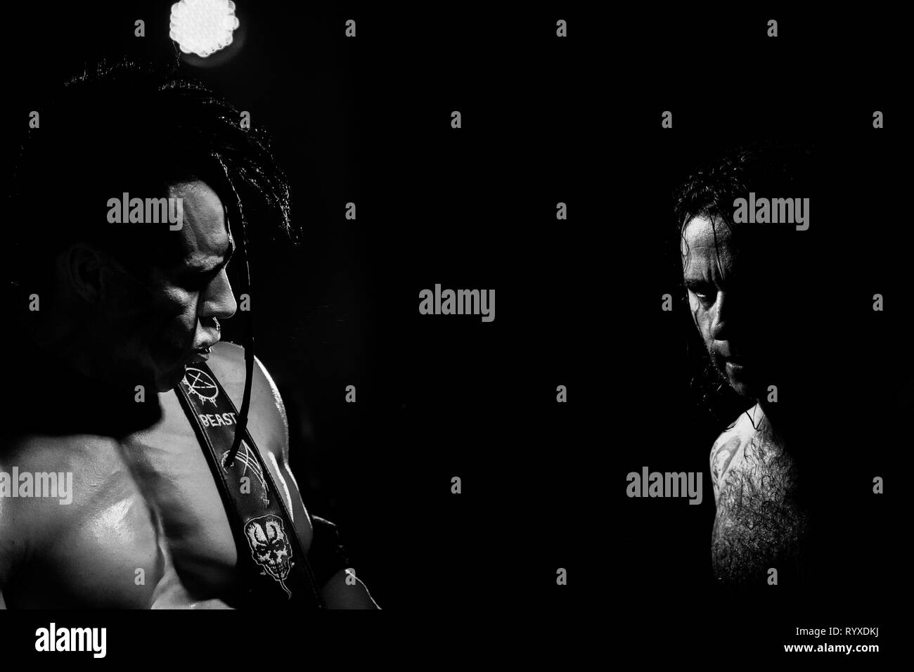 Doyle Wolfgang Von Frankenstein & Alex storia di (Doyle/Cancerslug/i Misfits) Foto Stock