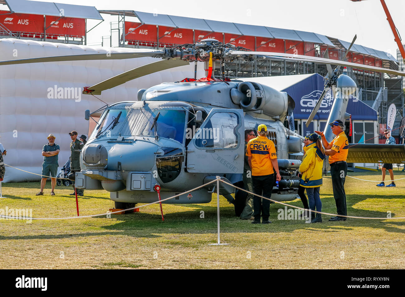 Melbourne, Victoria, Australia. 16 Mar, 2019. Campionato del Mondo di Formula Uno FIA 2019 - Formula Uno Rolex Australian Grand Prix- Sulla via di intrattenimento. Credito: Brett keating/Alamy Live News Foto Stock