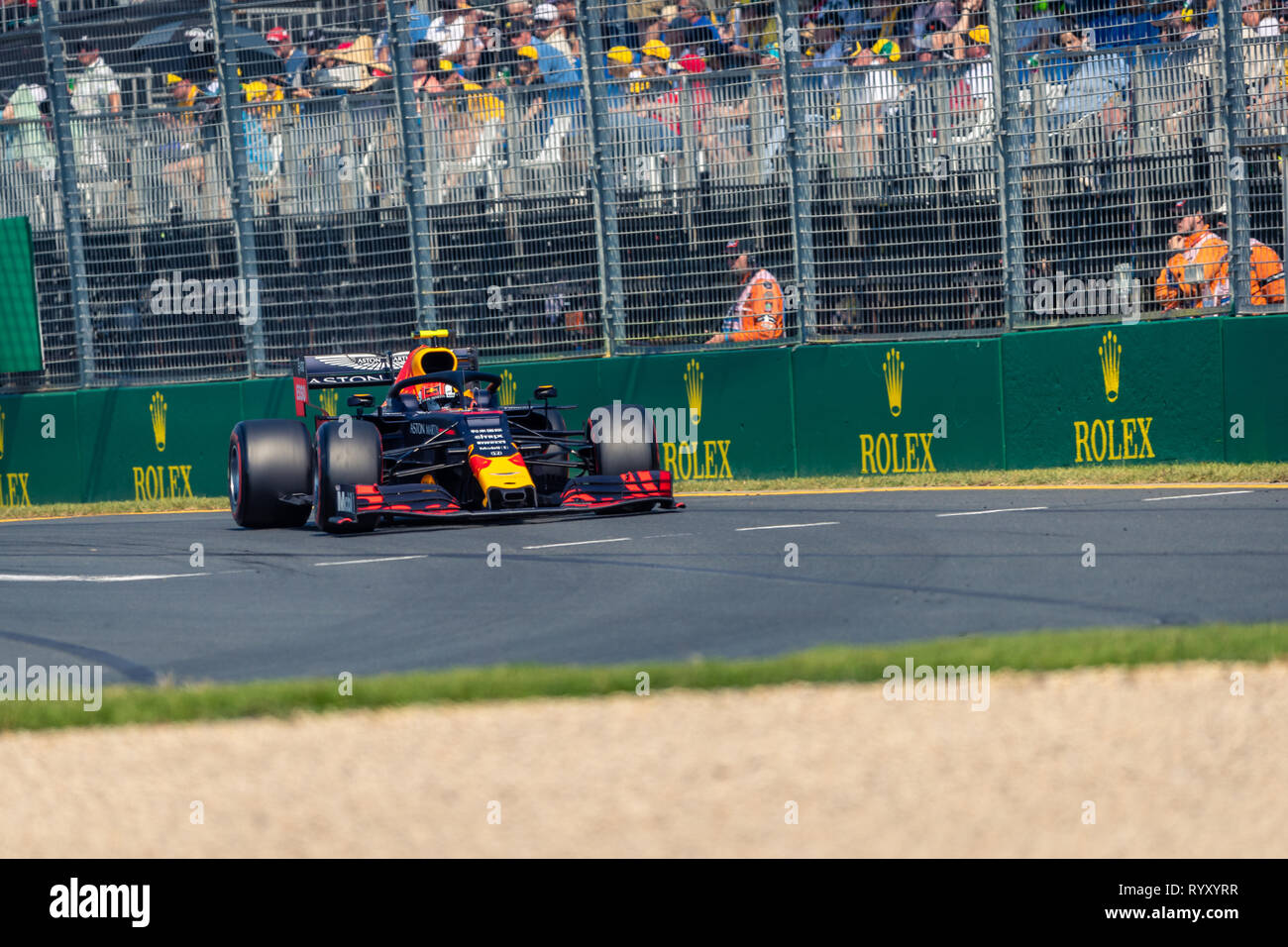 Melbourne, Australia. 16 Mar, 2019. MELBOURNE, Australia - 16 Marzo : F1 Pratica 3 durante il periodo della Formula 1 Rolex Australian Grand Prix 2019 all'Albert Park Lake, Australia il 16 marzo 2019. Credito: Dave Hewison sport/Alamy Live News Foto Stock