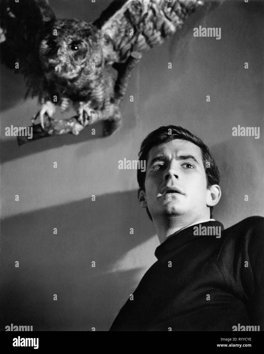 ANTHONY PERKINS, psico, 1960 Foto Stock