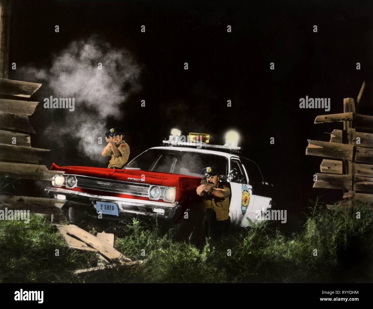 La polizia spara fuori, Thunderbolt e LIGHTFOOT, 1974 Foto Stock